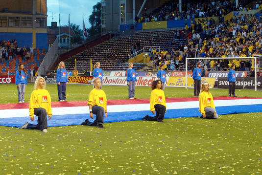 Flagga, svenska spel