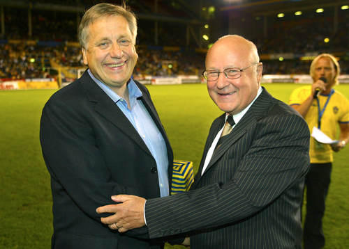 Tommy Söderberg och Lars-Åke Lagrell, ordförande Svenska