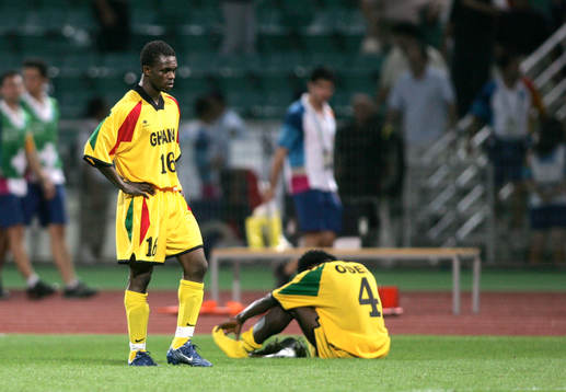 William Tiero och Emmanuel Osei, Ghana deppar
