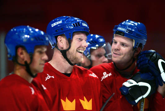 Mats Sundin oc Fredrik Modin, Sverige