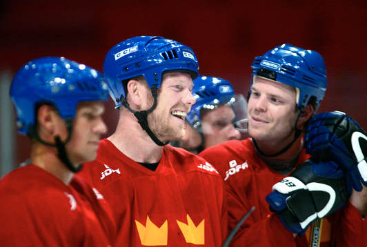 Mats Sundin och Fredrik Modin, Sverige
