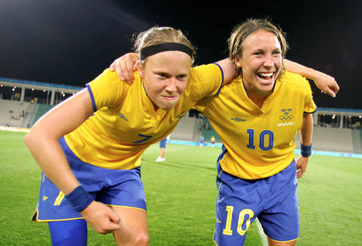 Sara Larsson och Hanna Ljungberg, Sverige