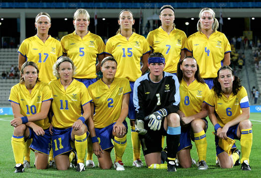 Lagbild, Sverige.Anna Sjöström, Kristin Bengtsson,