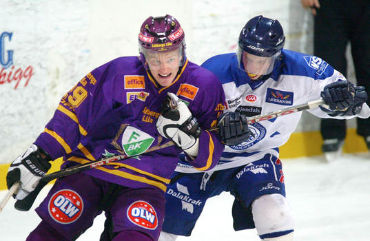 Mattias Månsson, Färjestad och Julius Larsson, Leksand