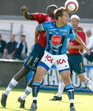 Valter Tomaz Jr, Örgryte och Tobias Hysén, Djurgården