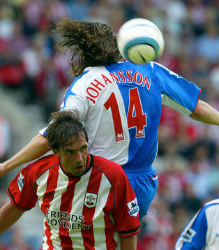 Fotboll, Engelsk, Premier League, Southampton - Blackburn