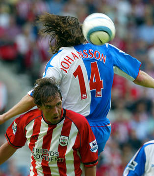 Fotboll, Engelsk, Premier League, Southampton - Blackburn