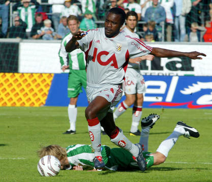 Peter Ijeh, Göteborg och Karl-Oskar Fjörtoft, Hammarby
