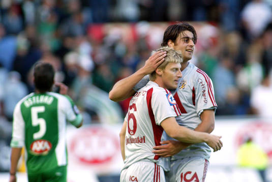 George Mourad och Tomas Rosenkvist, Göteborg, jubel