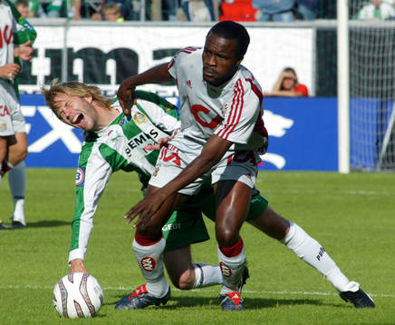 Peter Ijeh, Göteborg och Karl-Oskar Fjörtoft, Hammarby