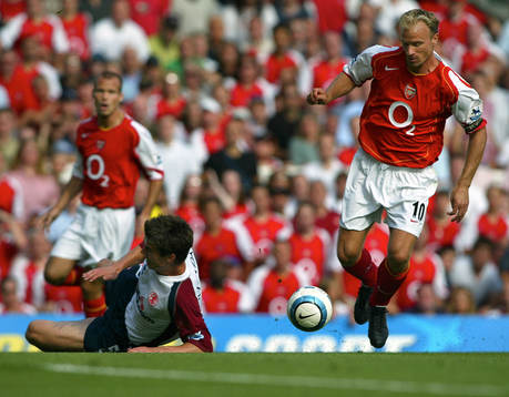 Fredrik Ljungberg och Dennis Bergkamp, Arsenal