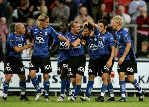 Halmstad, jubel, Sharbel Toumas