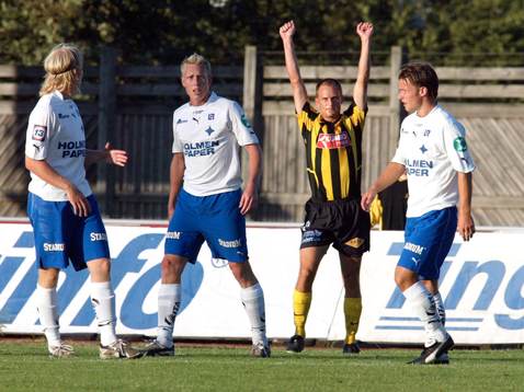 Mats Haglund, Häcken , Jubel