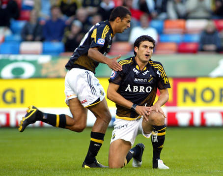 Nikola Mrdja och Arash Talebinejad, AIK