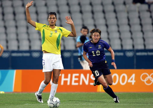 Hanna Ljungberg, Sverige och Monica, Brasilien