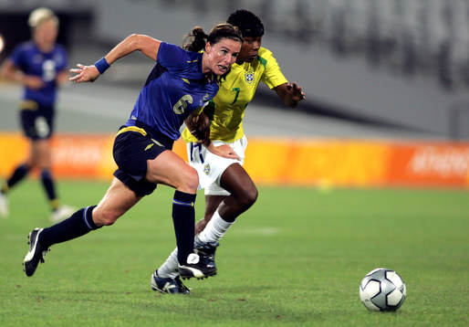 Malin Moström, Sverige och Formiga, Brasilien