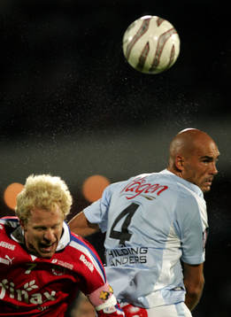 Gustaf Andersson, Helsingborg och Daniel Majstorovic, Malmö