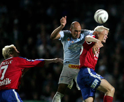 Daniel Majstorovic, Malmö och David Ljung, Helsingborg i