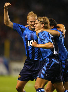 Toni Kuivasto och Johan Arneng, Djurgården, jubel