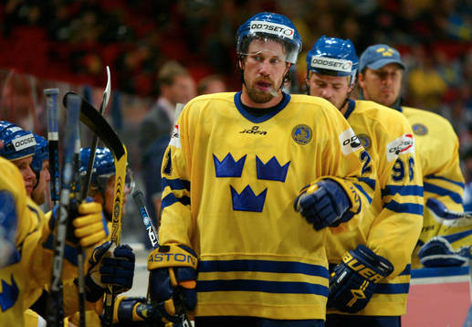 Peter Forsberg, Sverige, tandskydd