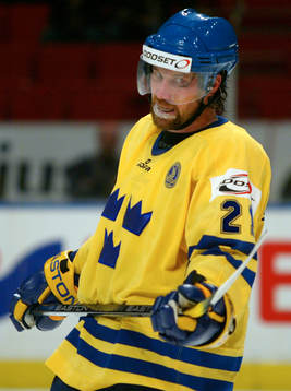 Peter Forsberg, Sverige, tandskydd