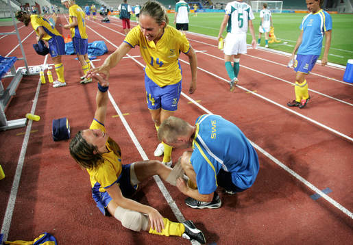 Hanna Ljungberg och Linda Fagerström, Sverige