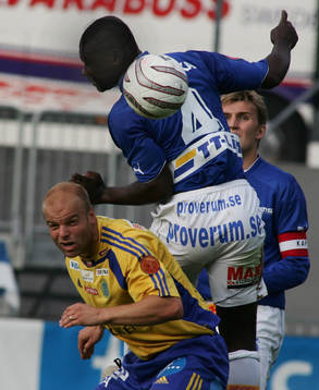 Andreas Hermansson, Sundsvall och Mike Owuso, TFF