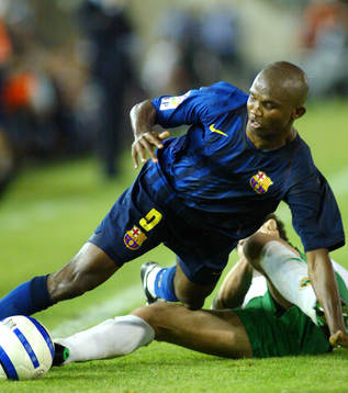 Samuel Eto´o, Barcelona