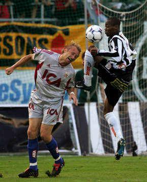 Magnus Johansson, Göteborg och Kevin Amuneke, Landskrona