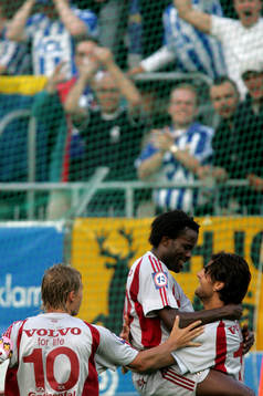 Niclas Alexandersson, Peter Ijeh och George Mourad,