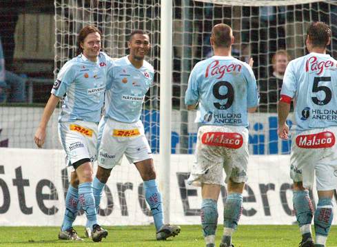 Andreas Yngvesson och Afonso Alves, Malmö (Jubel)