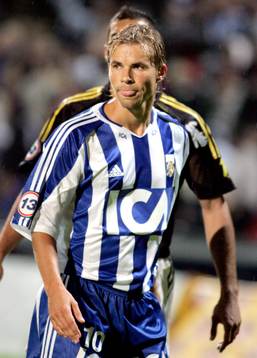 Fotboll, Niklas Alexandersson månadens lirare