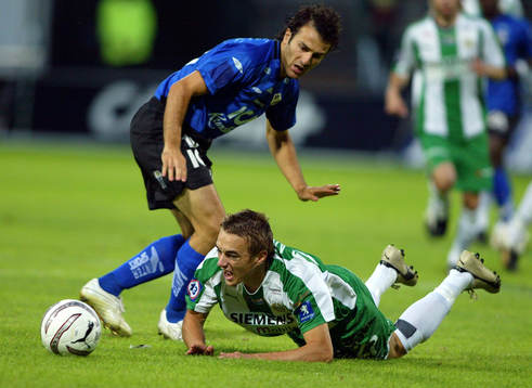 Sharbel Touma, Halmstad och Petter Andersson, Hammarby