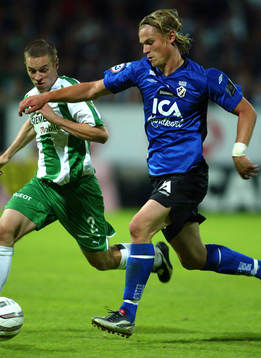 Markus Rosenberg, Halmstad och David Johansson, Hammarby