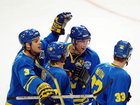 Kim Johnsson, Henrik Zetterberg, Mattias Öhlund och