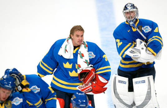Tommy Salo och Mikael Tellqvist, Sverige (Målvakt)