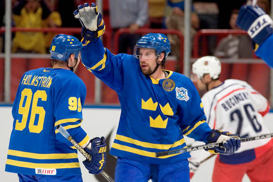 Peter Forsberg, Sverige (Jubel)