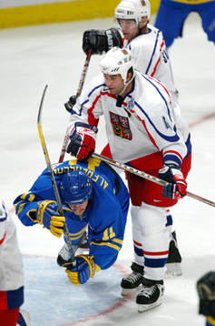 Daniel Alfredsson, Sverige och Roman Hamrlik, Tjeckien