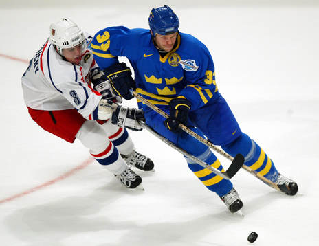 Fredrik Modin, Sverige och Marek Zidlicky, Tjeckien