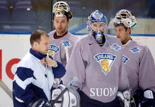 Miikka Kiprusoff, Kari Lehtonen, Vesa Toskala
