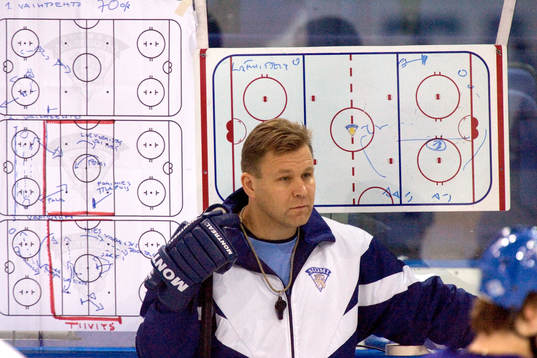 Ishockey, World Cup, Träning Finland