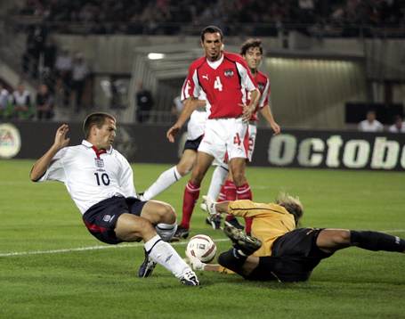 Michael Owen, England och Alexander Manninger, Österrike