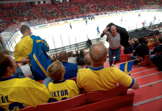 Globen och Sverige övergavs