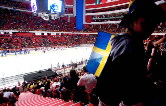 Publiken lämnade Globen