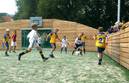 Fotboll, Invigning av Spontanfotbollsplan Kulan (Minipitch,