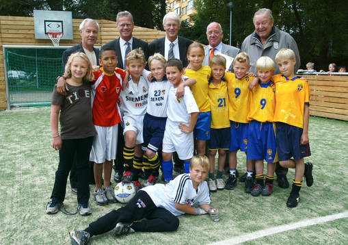Fotboll, Invigning av Spontanfotbollsplan Kulan (Minipitch,