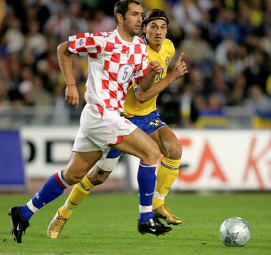Zlatan Ibrahimovic, Sverige mot nye lagkamraten i Juventus,