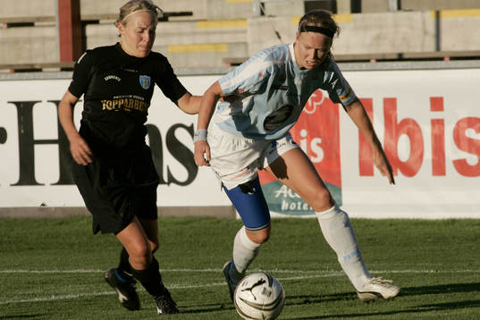 Malmö FF -  Göteborg / Landvetter.  Sara Larsson