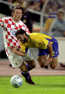 Alexander Östlund, Sverige och Ivica Olic, Kroatien