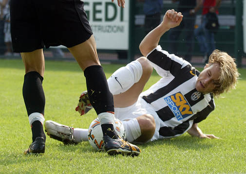 Ivrea - Juventus. Nedved